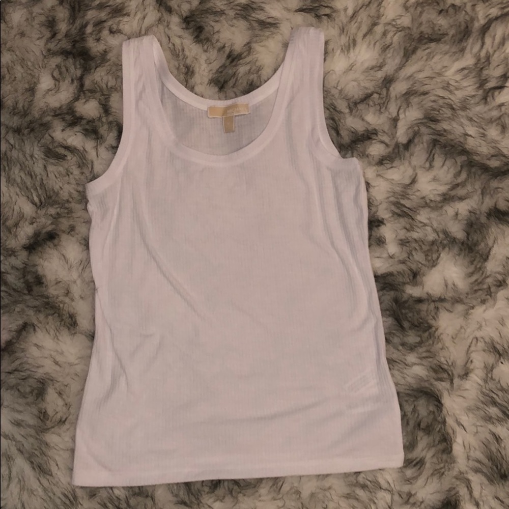 Micheal Kors White Tank Top